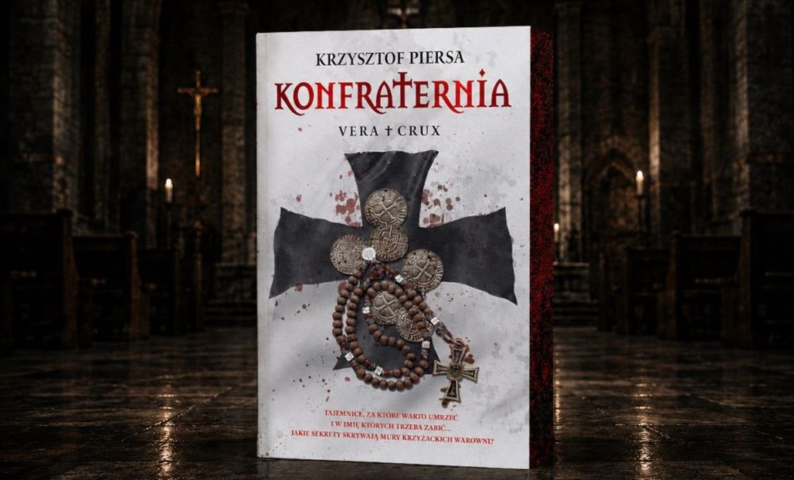 Moralista polujący na biskupów. Akcja książki m.in. na zamkach w Kwidzynie, Sztumie i Malborku!
