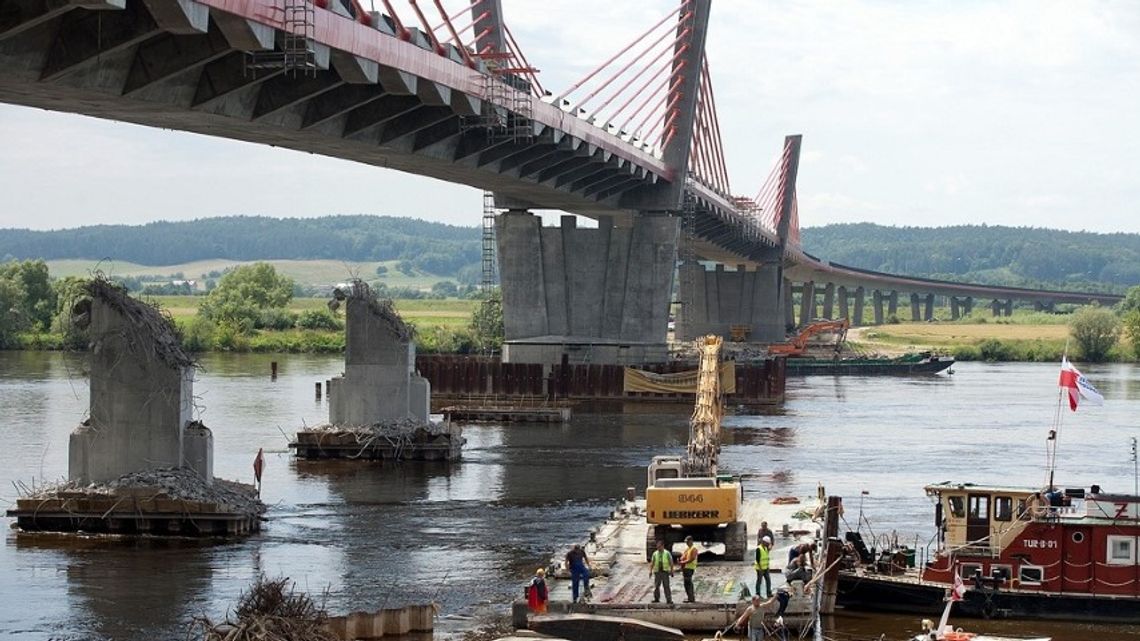 Most na Wiśle - w piątek wielki test