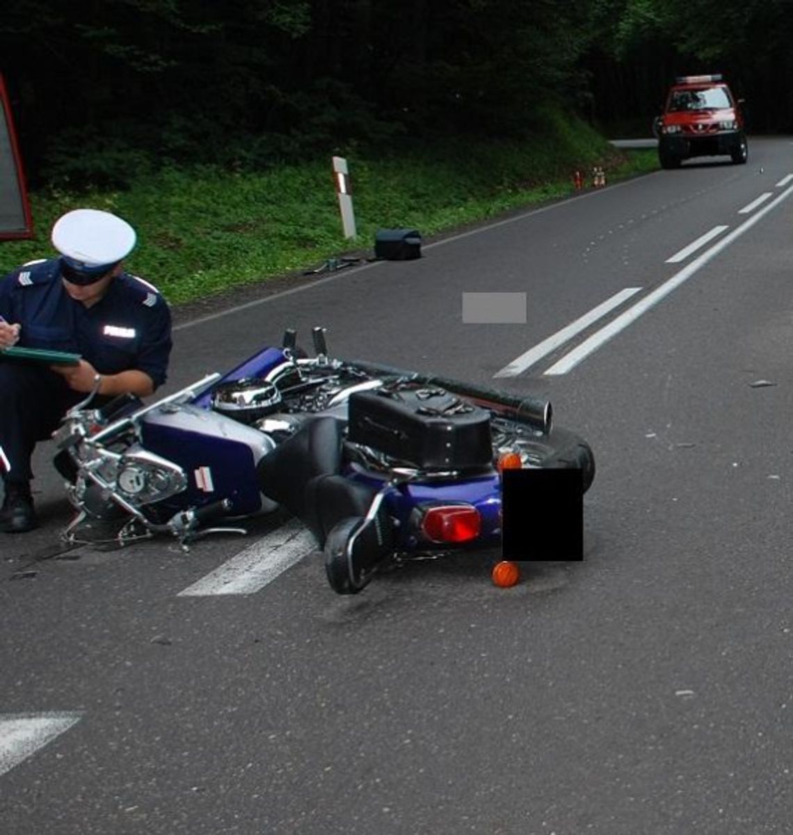 Motocyklista wjechał w tył iveco, zginął na miejscu Motocyklista wjechał w tył iveco, zginął na miejscu