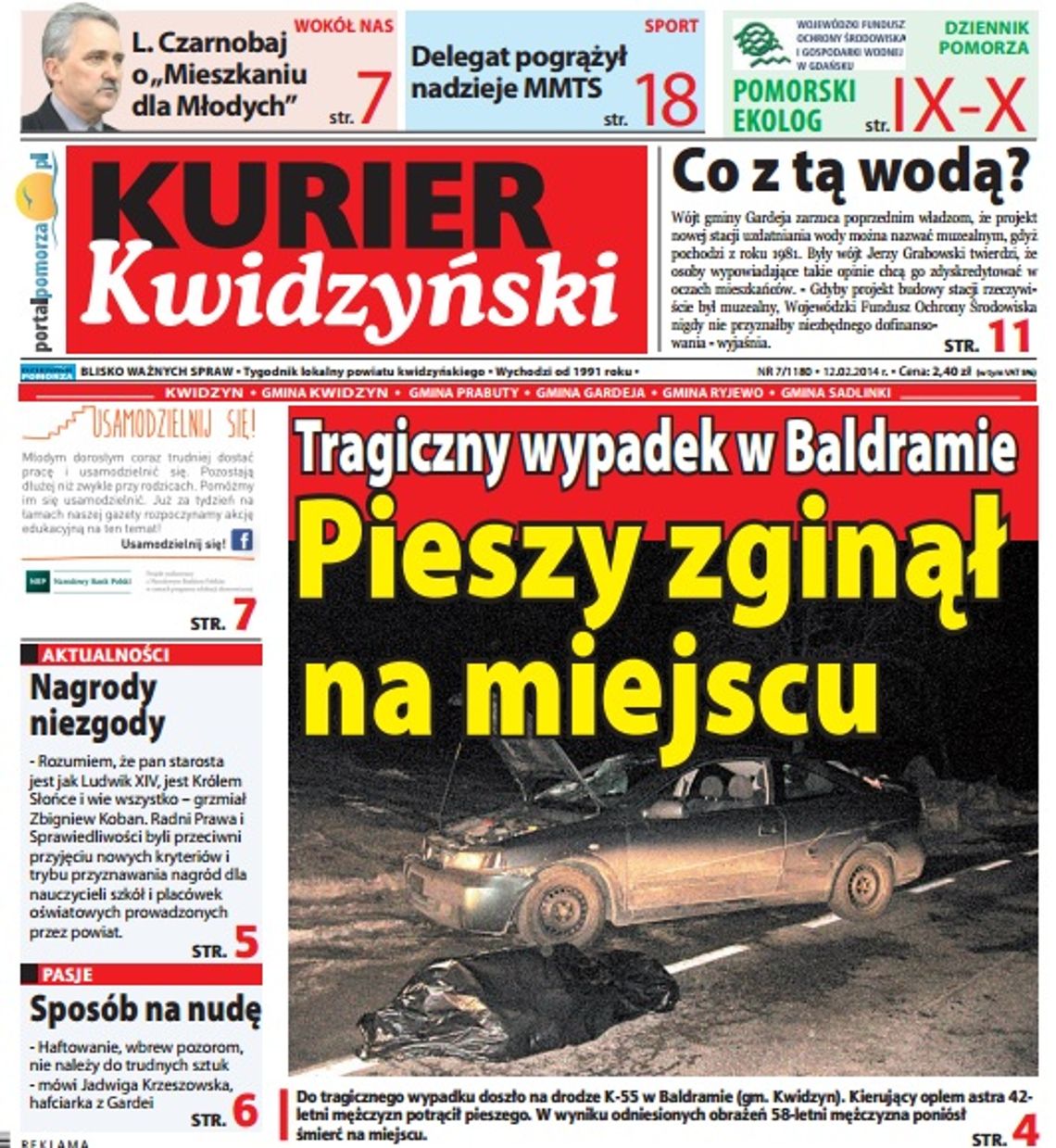 Nowy Kurier Kwidzyński już w kioskach! Nowy Kurier Kwidzyński już w kioskach!
