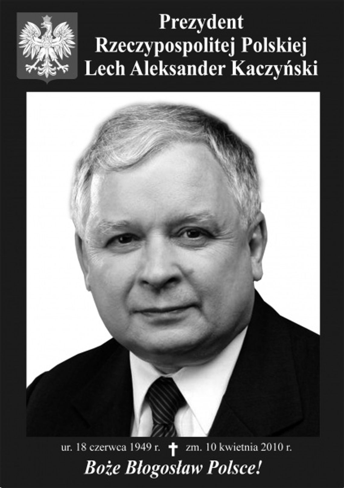 Plakaty z wizerunkiem Lecha Kaczyńskiego. Hołd ofiarom "drugiego" Katynia" Plakaty z wizerunkiem Lecha Kaczyńskiego. Hołd ofiarom "drugiego" Katynia"