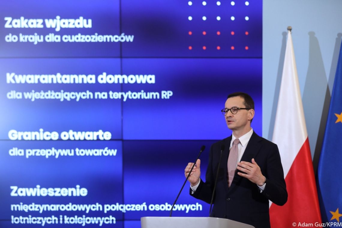 Premier: Bezpieczeństwo zdrowotne Polaków jest najważniejsze