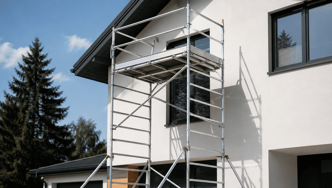 Rusztowanie aluminiowe – lekka konstrukcja, duże możliwości Rusztowanie aluminiowe – lekka konstrukcja, duże możliwości