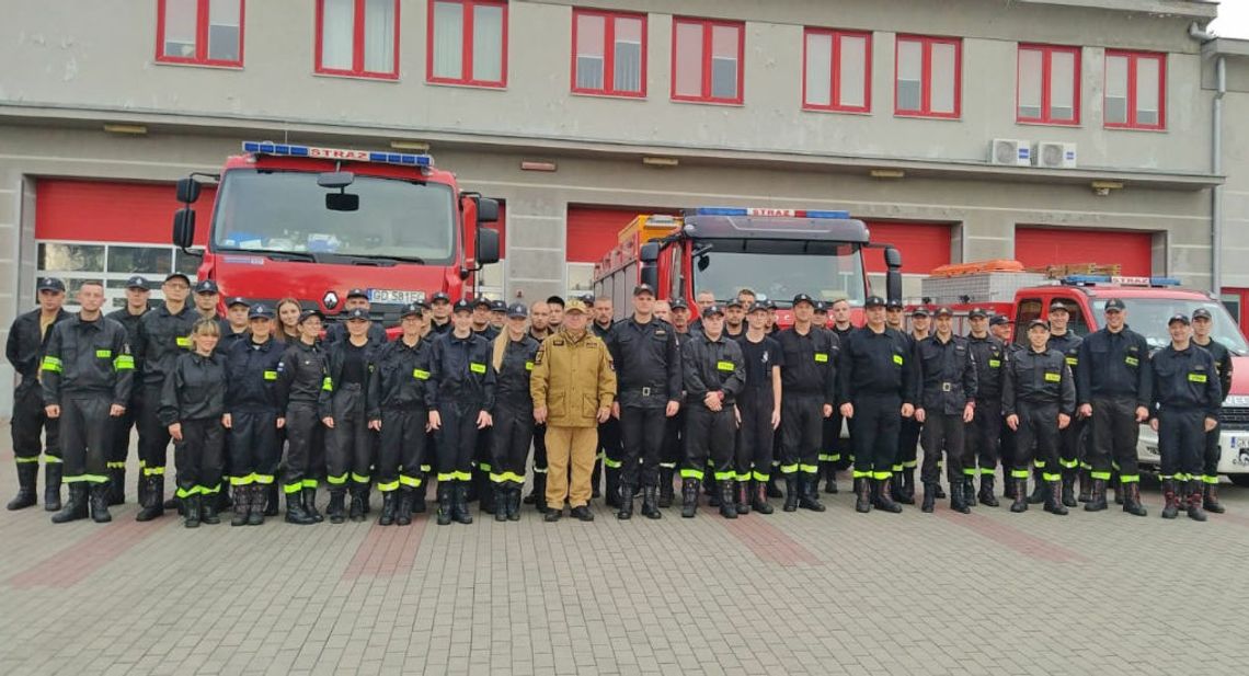 Strażacy z powiatu kwidzyńskiego zakończyli podstawowe szkolenie