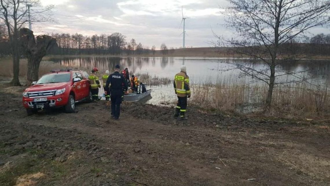 Tragedia podczas wędkowania. 16. letni chłopiec utonął, drugi wędkarz przebywa w szpitalu