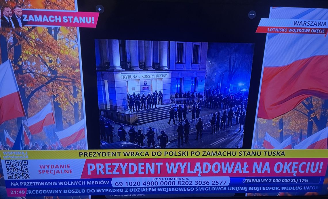 Tusk dokonał siłowego zamachu stanu na Trybunał Konstytucyjny