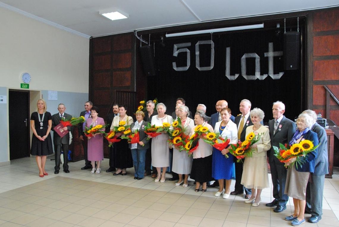 Uhonorowano złotych jubilatów
