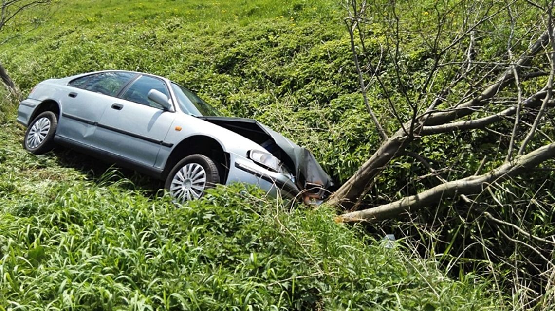 Wypadek w Rozpędzinach – ciężarna trafiła do szpitala