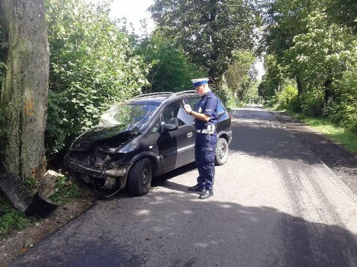 Wypadek w Trumiejach - cztery osoby ranne