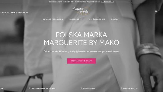 Producent odzieży - Marguerite by Mako Producent odzieży - Marguerite by Mako