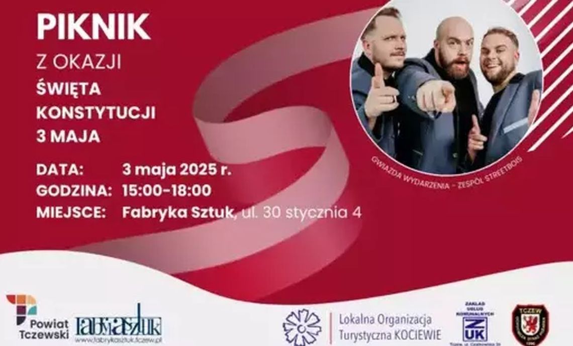 3 maja 2025 - Tczew - Piknik z okazji uchwalenia Konstytucji 3 Maja