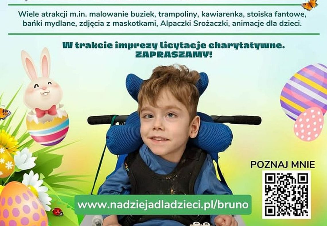 I Ty możesz zostać Wielkanocnym Zajączkiem dla Brunia