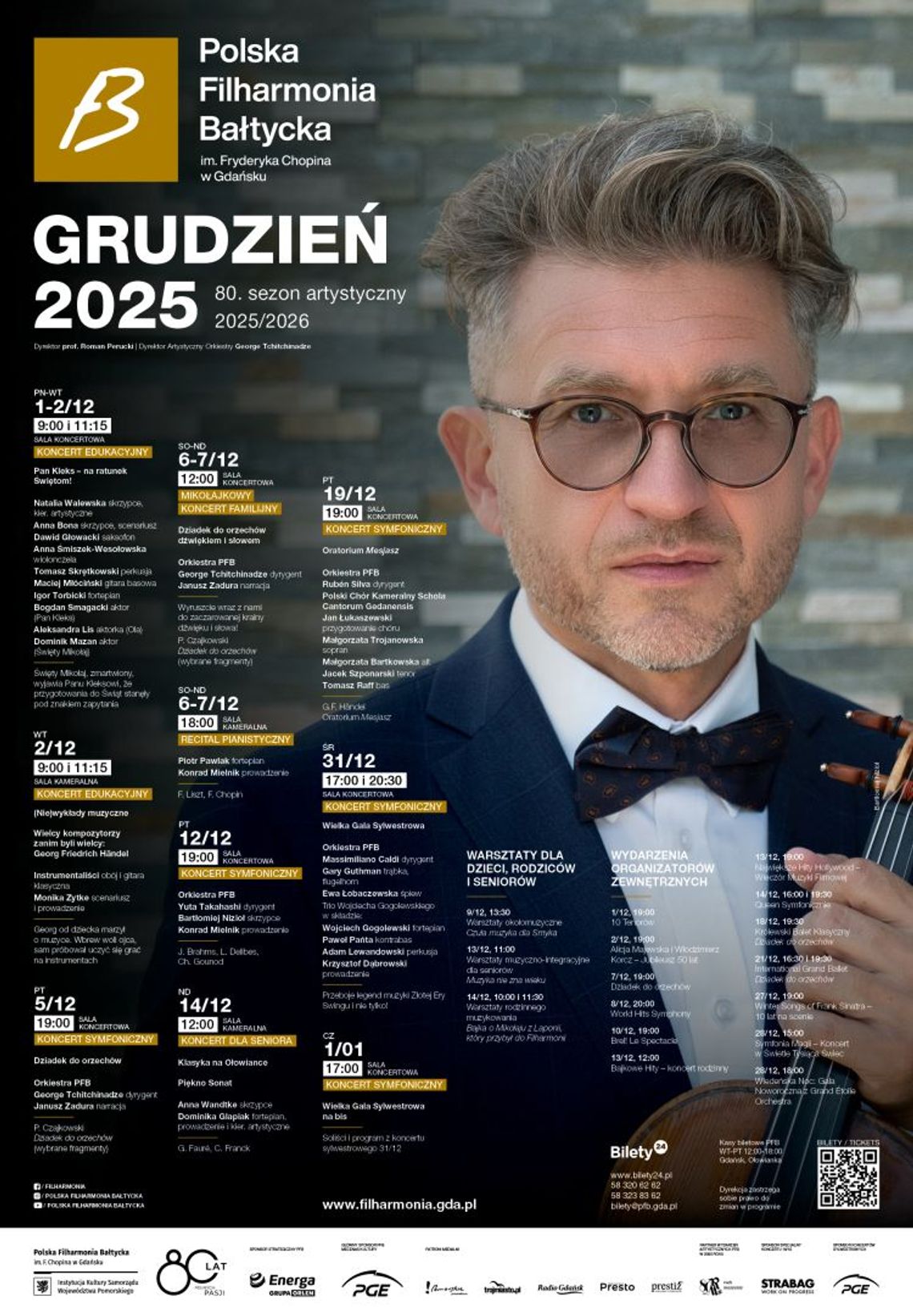 Polska Filharmonia Bałtycka im. Fryderyka Chopina w Gdańsku zaprasza na koncerty symfoniczne i wydarzenia w grudniu 2025 Polska Filharmonia Bałtycka im. Fryderyka Chopina w Gdańsku zaprasza na koncerty symfoniczne i wydarzenia w grudniu 2025