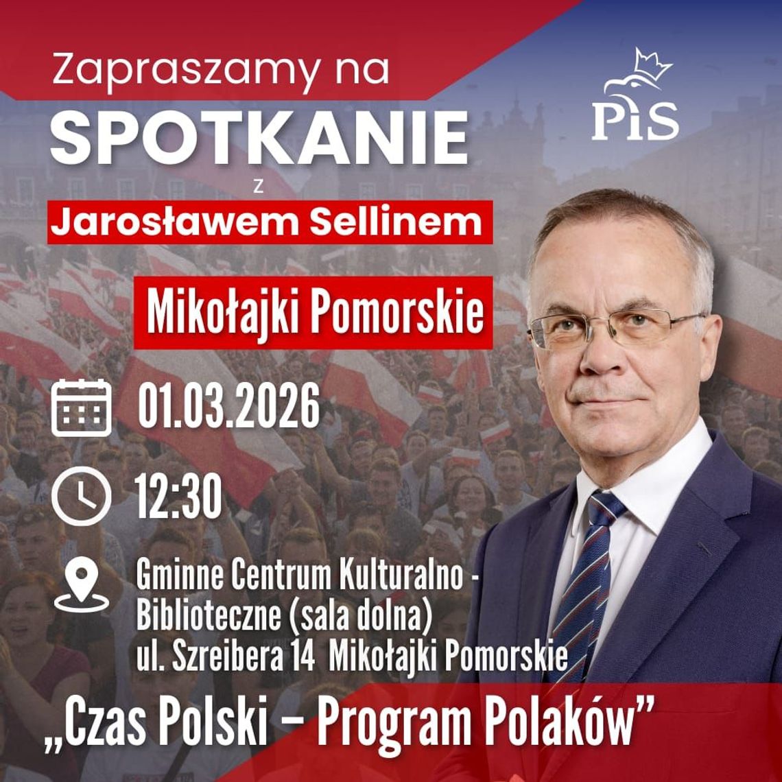 Spotkanie z Jarosławem Sellinem w Mikołajkach, posłem, byłym ministrem kultury Spotkanie z Jarosławem Sellinem w Mikołajkach, posłem, byłym ministrem kultury