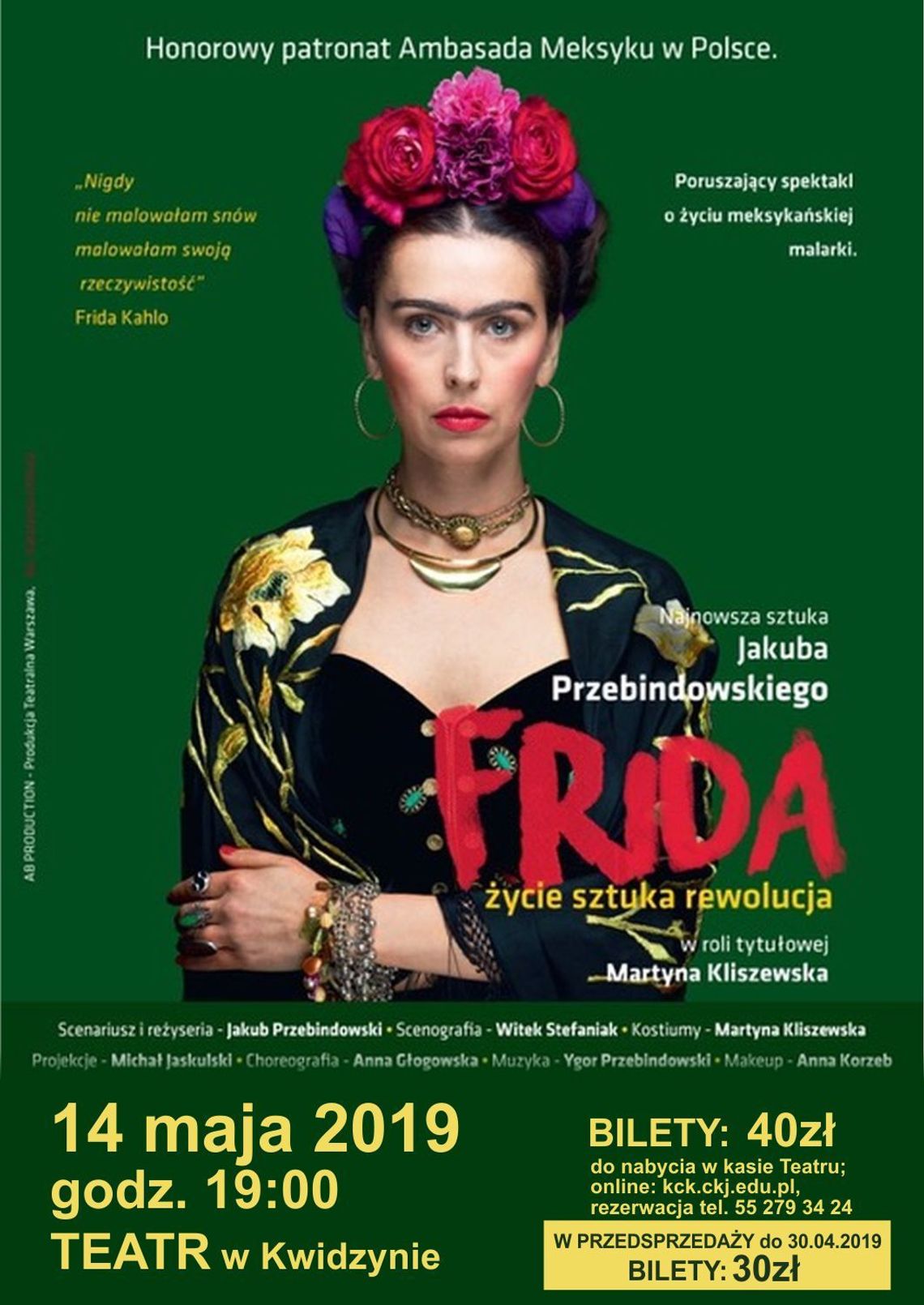 TEATR: Frida. Życie Sztuka Rewolucja.
