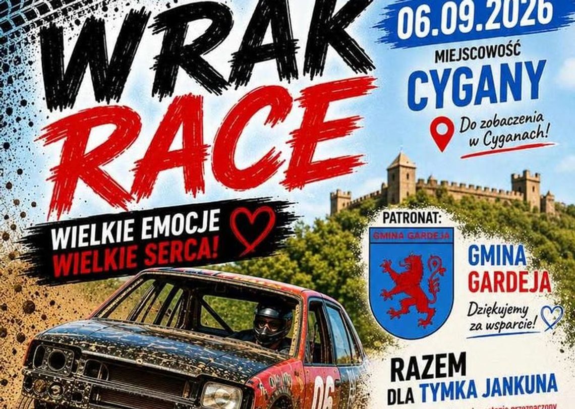 🏁 WRAK RACE W CYGANACH – EMOCJE, BŁOTO I POMAGANIE!